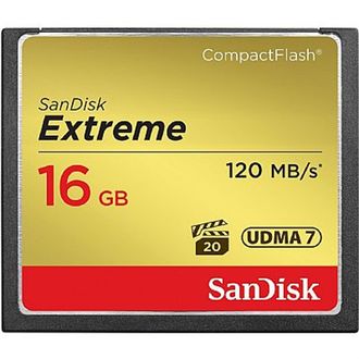Cartão de Memória Sandisk CF Extreme 16Gb 120Mb/S