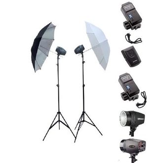 Kit Estudio Fotografico 300W Profissional Greika Argos 110V