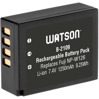 Bateria Watson NP-W126 - para Fujifilm